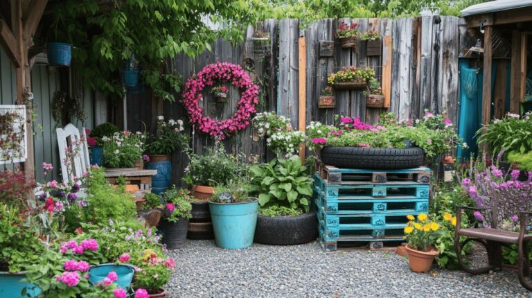 Espejos que amplían espacios: Ideas para decorar un jardín con bajo presupuesto creando efectos visuales sorprendentes