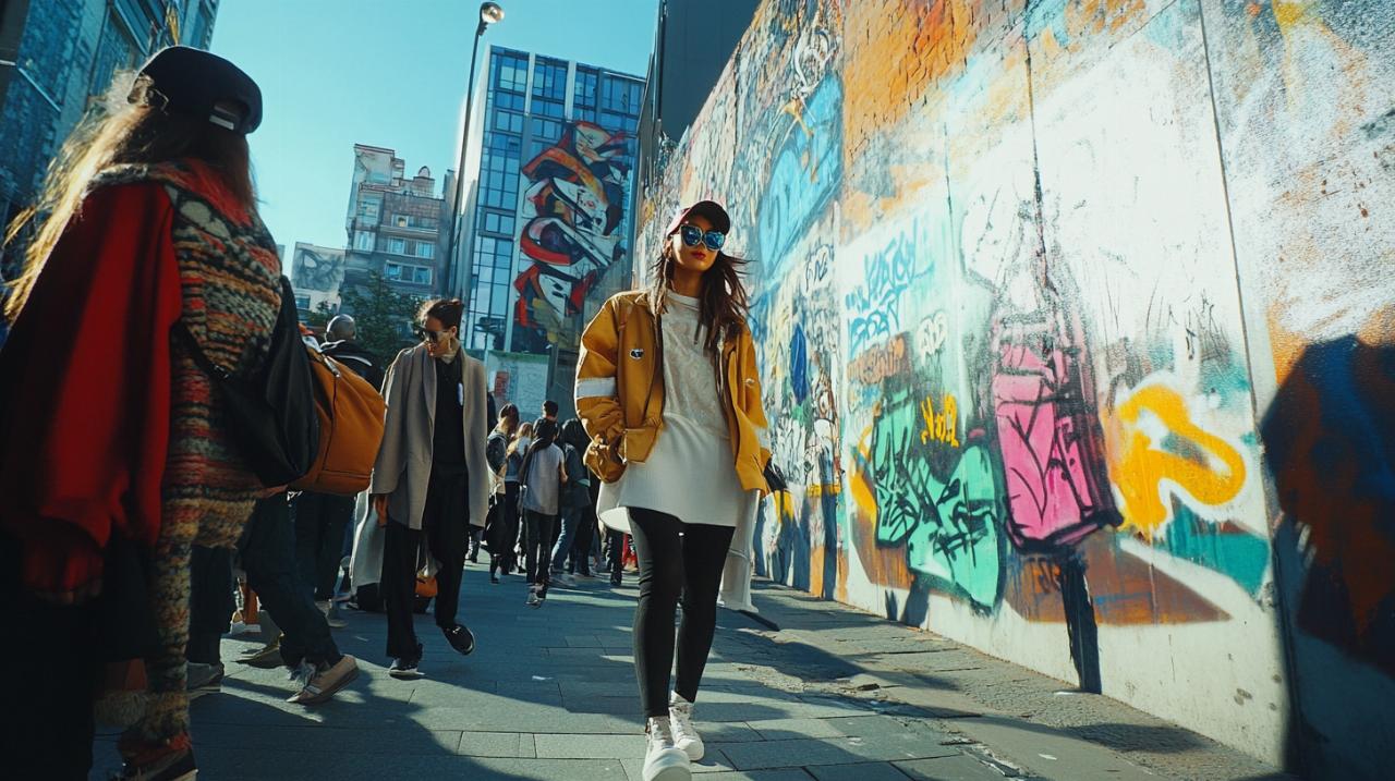 Cómo la moda callejera transforma los espacios urbanos