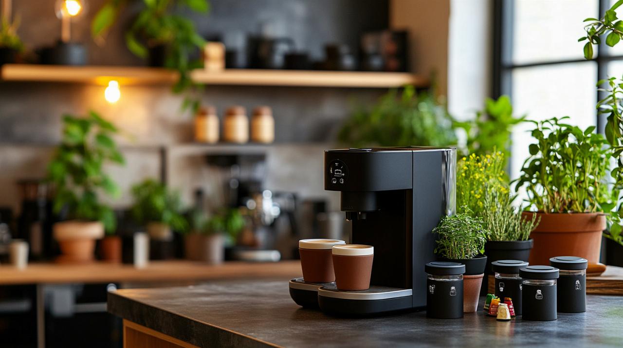 ventajas de la cafetera compacta con cápsulas compatibles